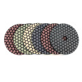 dry polishing pad 4 inch Sharp type diamond polishing pads/dry flexible polishing pad For Granite Marble Sanding Disc